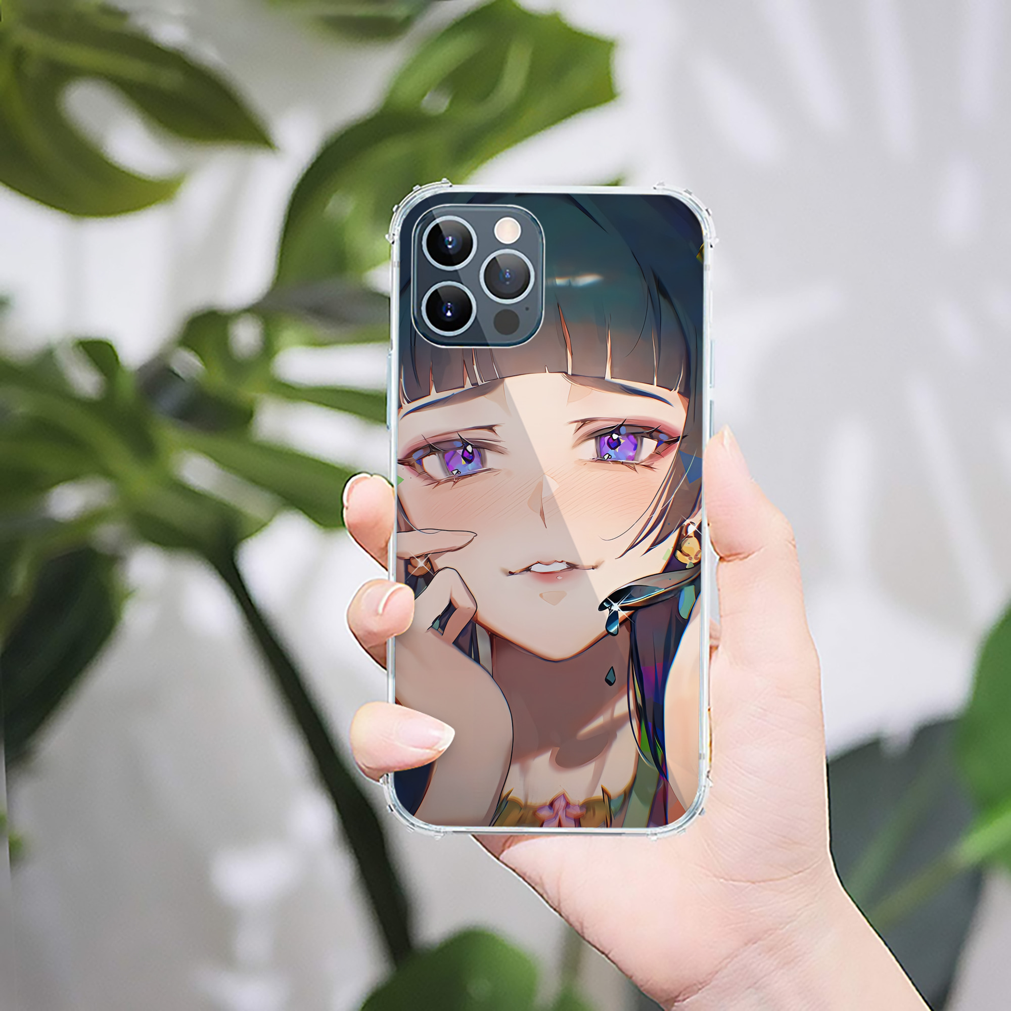 （画像用） 薬屋のひとりごと The Apothecary Diaries 【iPhone 12シリーズ対応】透明スマホケース（クリアソフトケース）